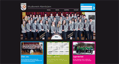 Desktop Screenshot of musikverein-altenbueren.de